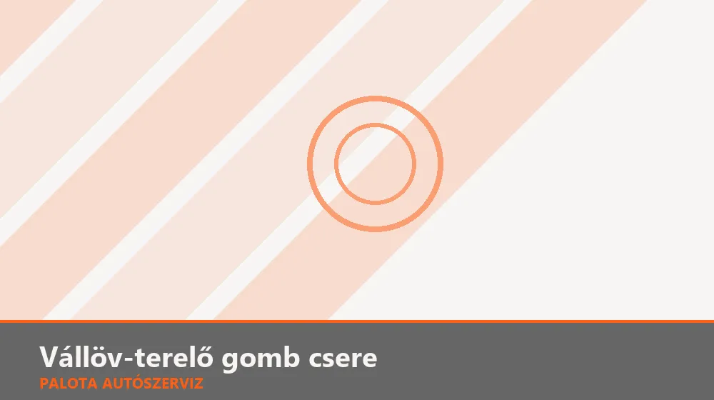Vállöv-terelő (magasságállító) gomb csere - Palota Autószerviz Budapest