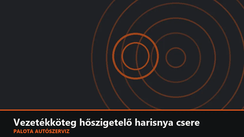 Vezetékköteg hőszigetelő harisnya csere - Palota Autószerviz Budapest