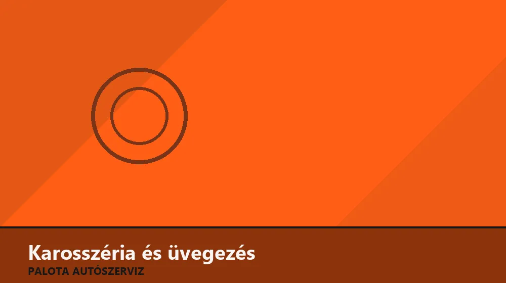 Karosszéria és üvegezés szakszerű elvégzése, XII. kerület